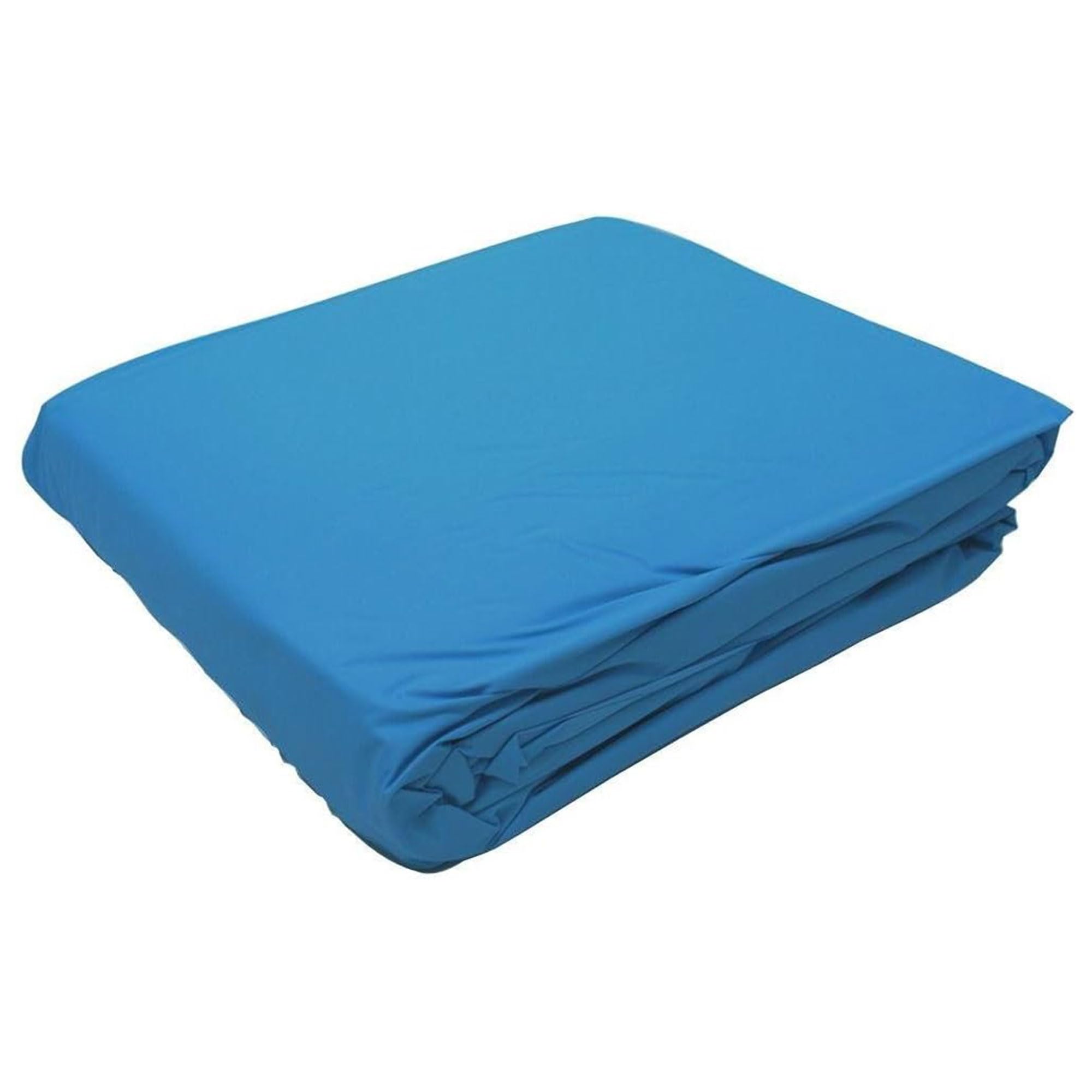 Swimline 24ft Round Above Ground Swimming Pool with Standard Gauge Vinyl Liner | Easy Installation | Durable Blue Design for Backyard, Family Fun & Summer Relaxation