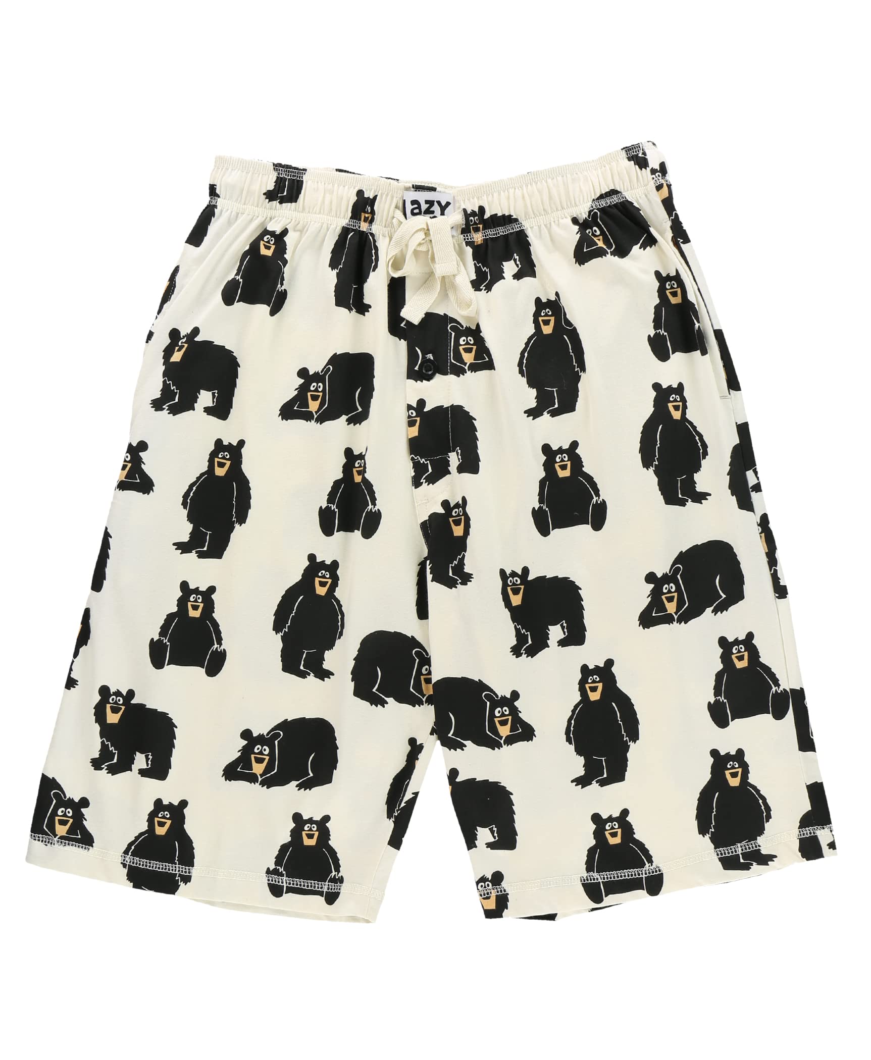 Lazy One Men's Pajama Shorts - Soft Cotton Sleepwear & Lounge Pants for Comfortable Sleep, Relaxing at Home or Summer Nights