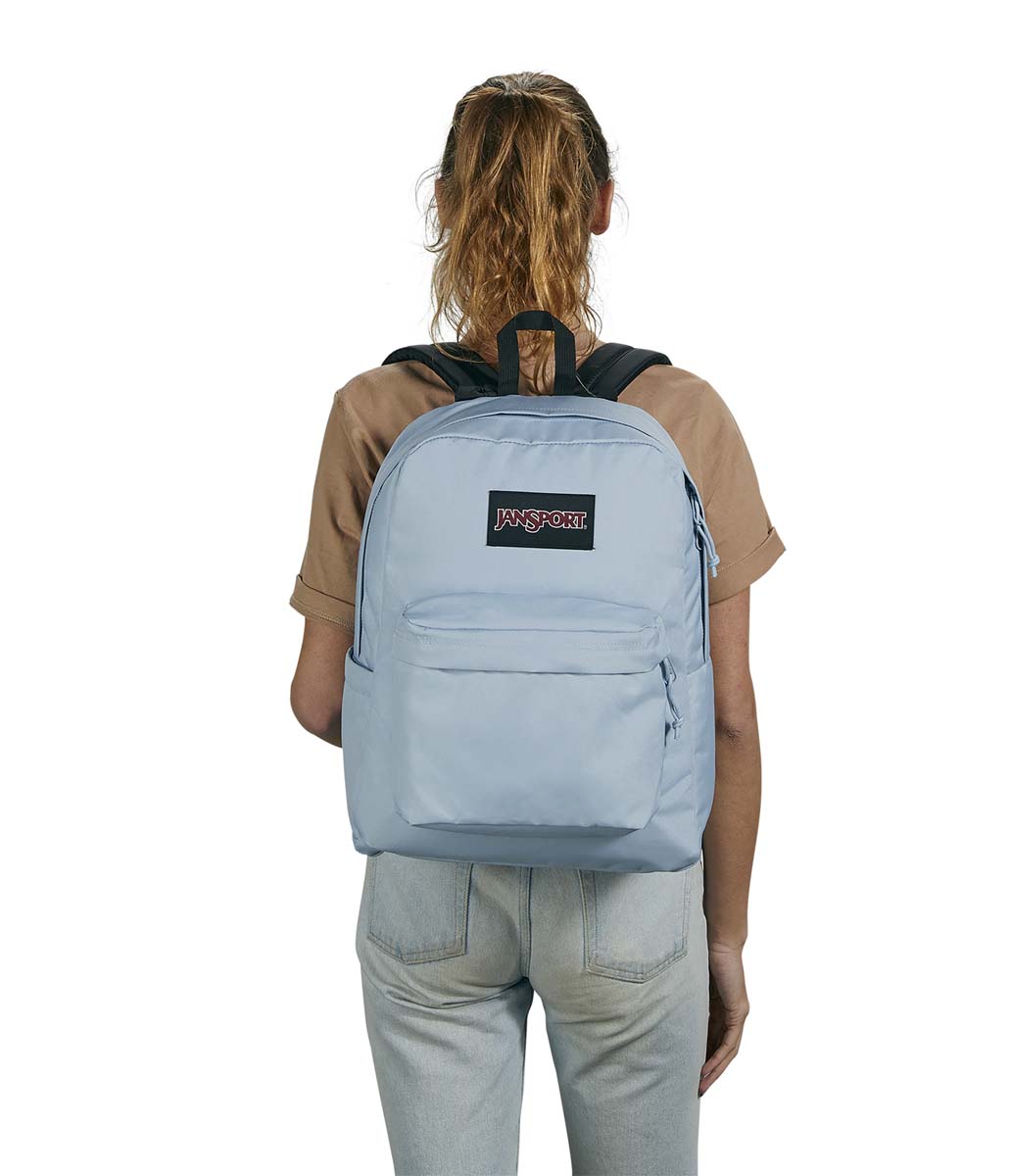 JanSport SuperBreak Plus Backpack - Lightweight Laptop Backpack for School & Travel, Blue Dusk | Durable College Backpack with 15