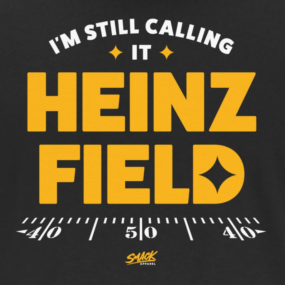 Heinz Field Pittsburgh Steelers Fan T-Shirt for Men & Women - Comfortable Football Jersey Tee (Sizes SM-5XL) - Perfect for Game Day, Tailgating, and Showing Team Spirit