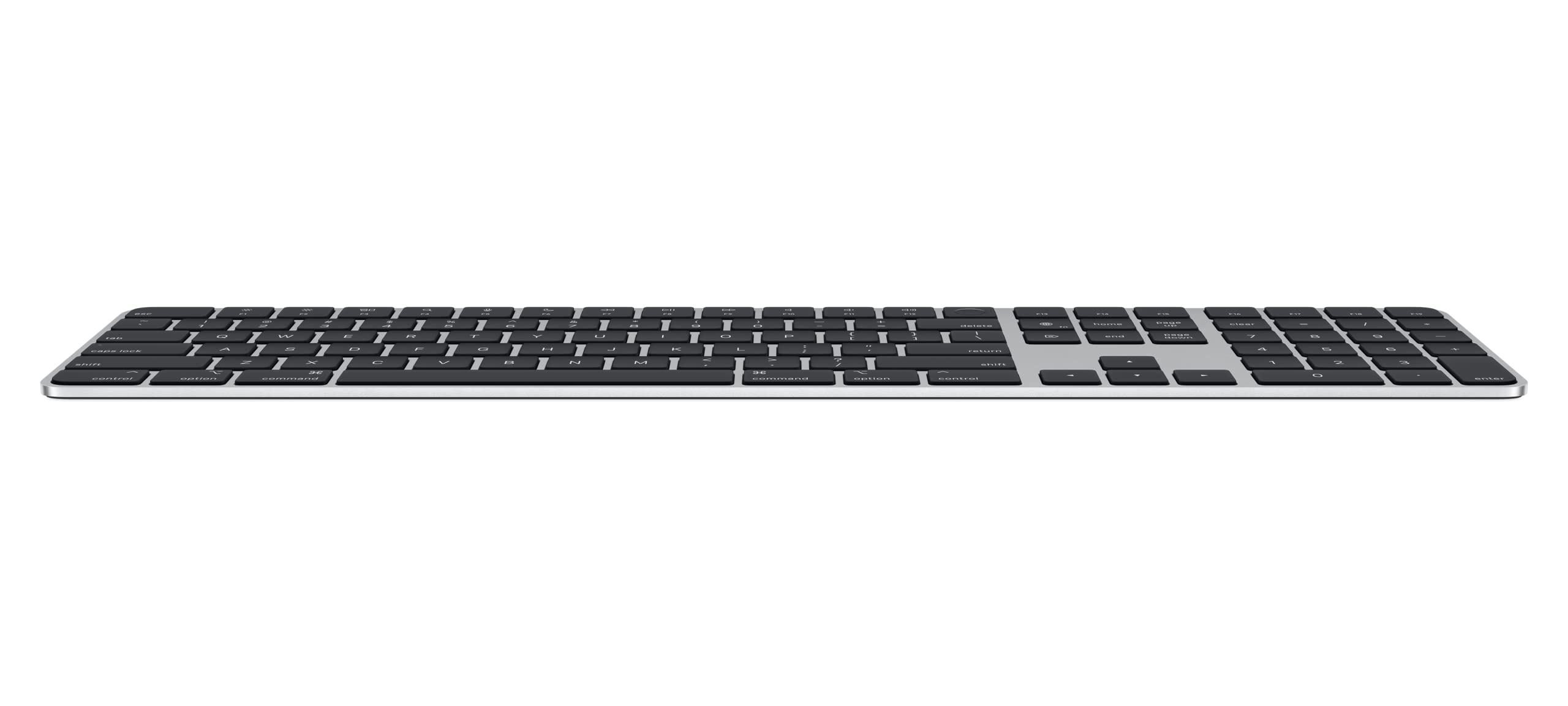 Apple Magic Keyboard with Touch ID & Numeric Keypad - US English Layout - Black Keys (Renewed) for MacBook Pro/Air & iMac - Perfect for Office Work, Coding & Creative Projects
