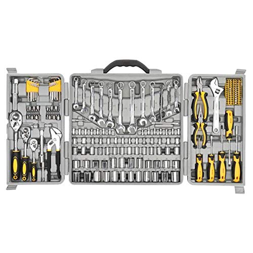 250-Piece Professional Tool Set for Home Repair, Auto Maintenance & DIY Projects - Complete Household Hand Tool Kit with Toolbox for Homeowners, Students & Mechanics - Perfect for Garage, Workshop & College Dorm Use
