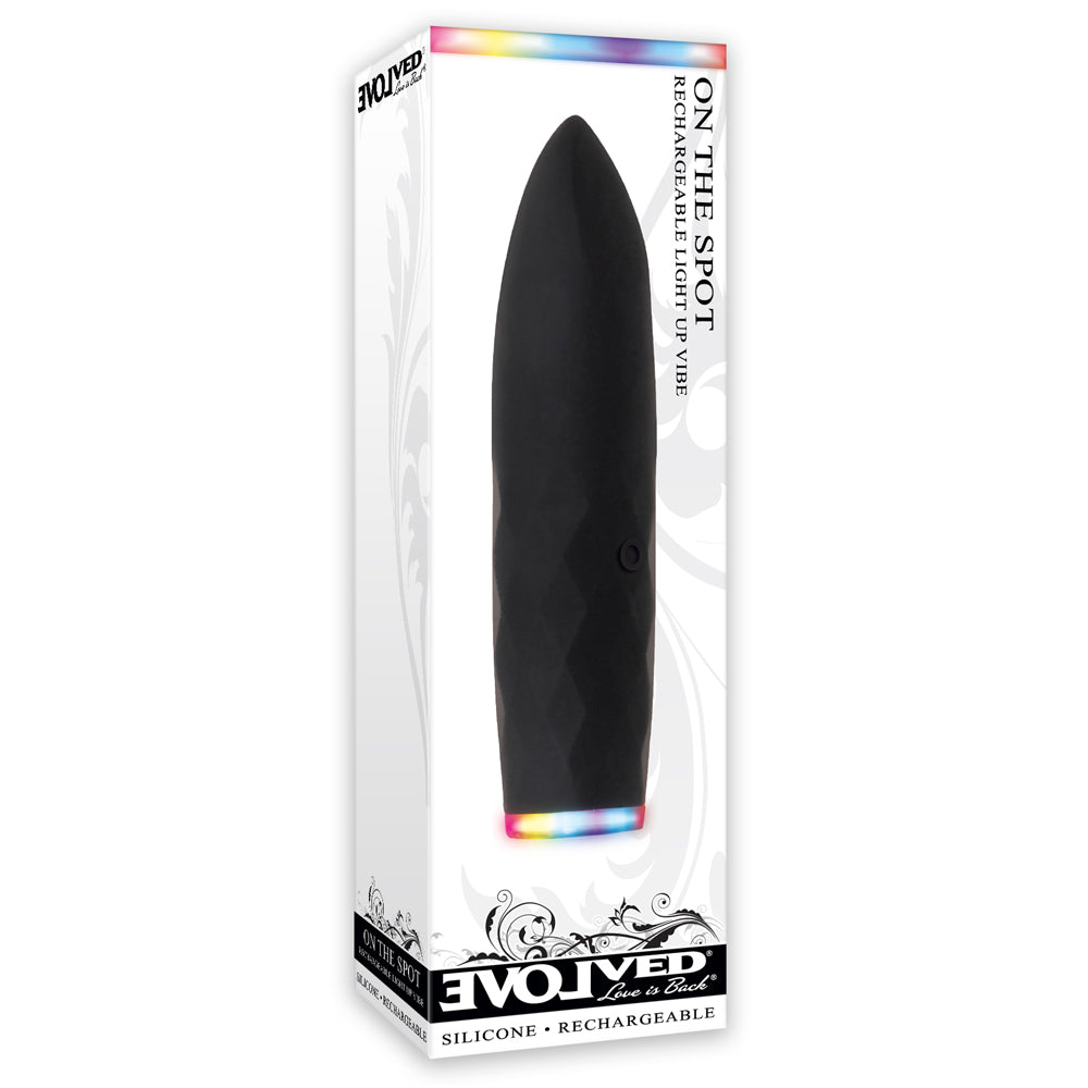 Evolved On The Spot Bullet Vibrator - Powerful Mini Personal Massager for Women, Rechargeable & Waterproof - Perfect for Sensual Pleasure, Stress Relief & Couples Play