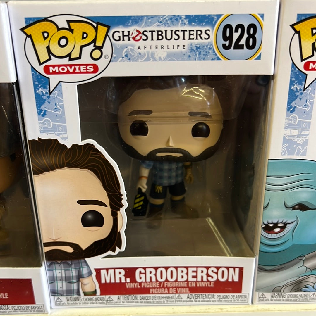 Ghostbusters 3: Afterlife Mr. Grooberson Pop! Vinyl Figure - Funko Pop Collectible Toy - Perfect for Movie Fans & Collectors - Great Gift for Halloween & Christmas Decorations
