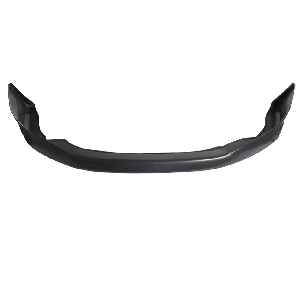 IKON MOTORSPORTS HFP Style PU Black Front Bumper Lip Spoiler Splitter for 2003-2005 Honda Accord 4 Door Sedan - Enhance Style & Aerodynamics for Street Racing & Car Shows