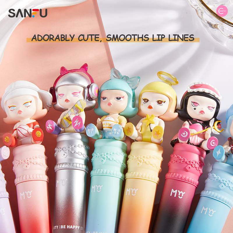 SANFU Long Lasting Lip Gloss - Hydrating & Non-Sticky Lip Lacquer for Women, Perfect for Daily Wear, Parties, and Date Nights