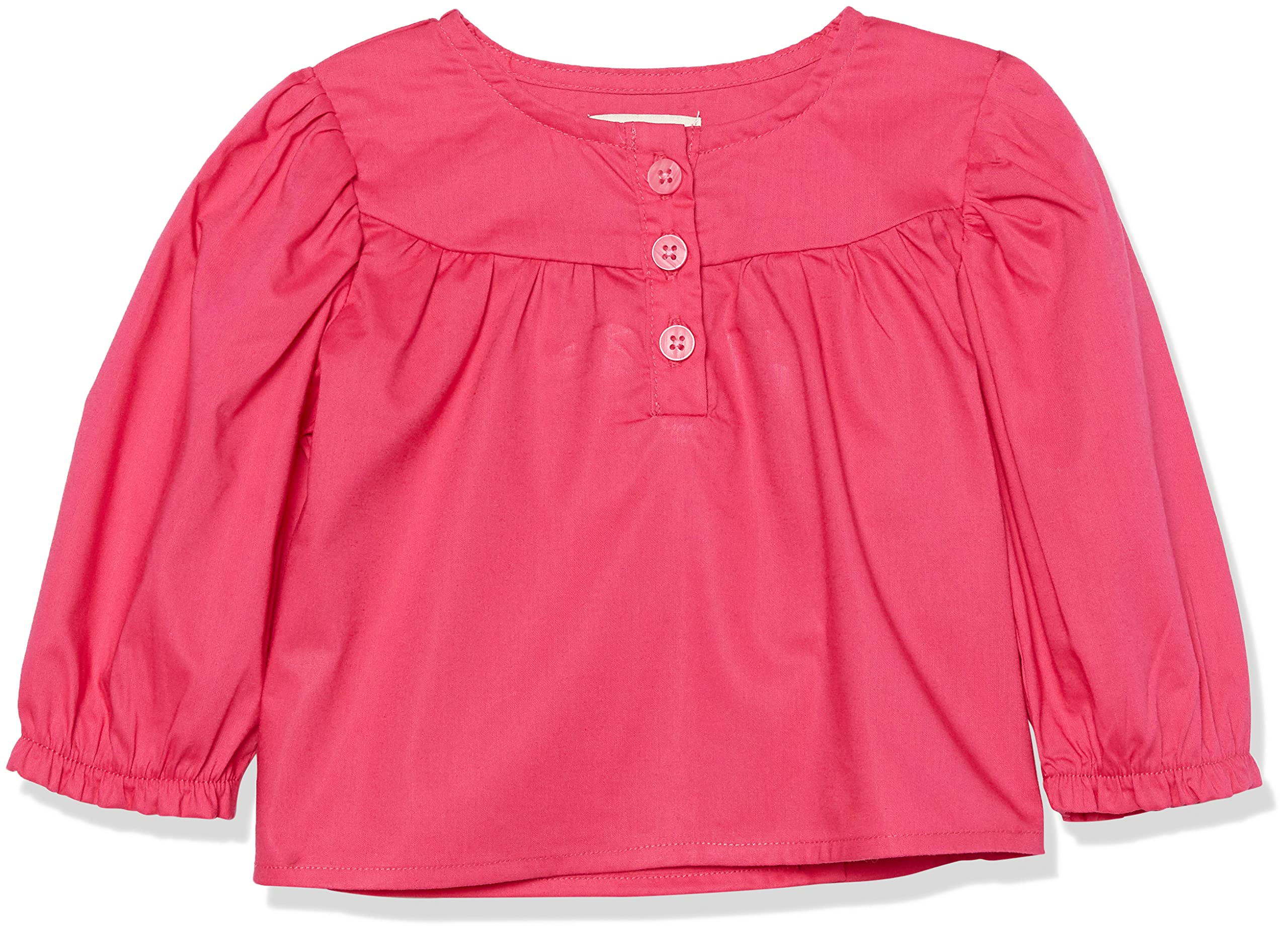 Amazon Aware Baby Girls' Cotton Blend Feminine Blouse - Soft & Comfortable Toddler Top for Playdates, Parties & Everyday Wear