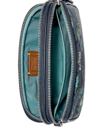 Coach Floral Sadie Crossbody Bag for Women - Stylish Shoulder Purse with Adjustable Strap, Perfect for Daily Use, Travel & Date Night