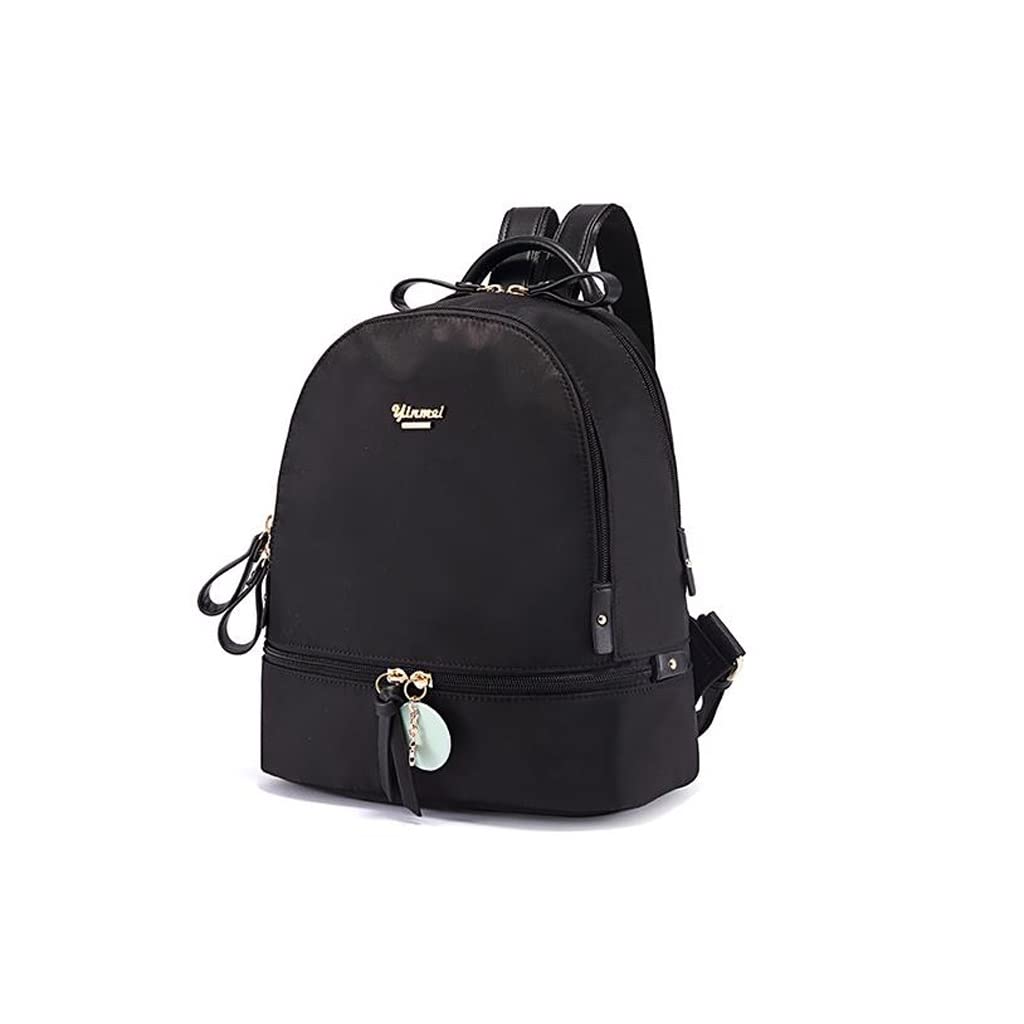 Stylish Western Women's Backpack - Fashionable Small Shoulder Bag for School, Travel & Daily Use | Versatile Black Design Perfect for Outfits & Instagram Looks