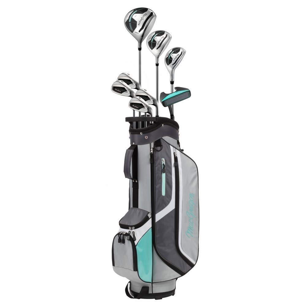 MacGregor Women's CG3000 Complete Golf Club Set with Bag - Ladies Right/Left Hand Golf Clubs for Beginners & Intermediate Players - Perfect for Driving Range, Course Play & Golf Training