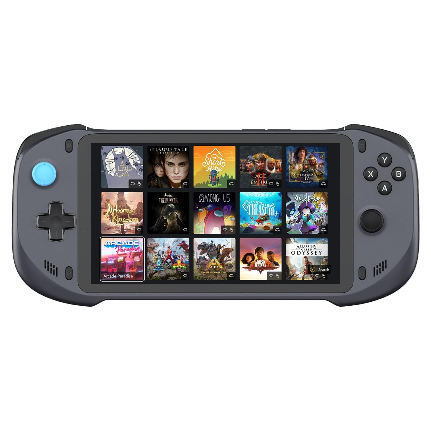 Cloud Gaming Handheld Console - 7-Inch 1080P Touchscreen, Compatible with Xbox Cloud, NVIDIA GeForce NOW, PlayStation & PC | Long Battery Life, 64GB Storage, Lightweight Portable | Perfect for Travel, Commuting & On-the-Go Gaming
