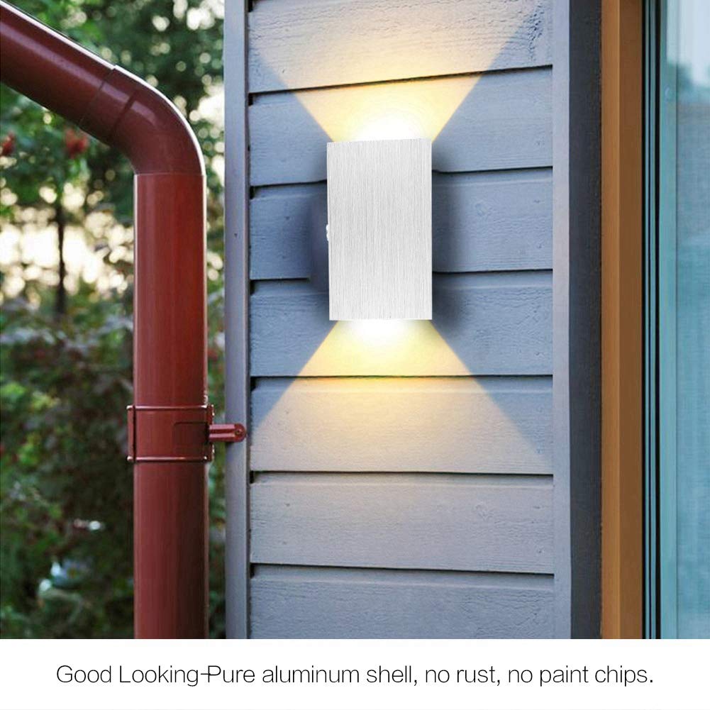 Outdoor LED Wall Light - Waterproof Garden Corridor Lighting for Pathways, Patios & Entryways | Indoor/Outdoor Use | Durable & Energy-Efficient Landscape Lighting
