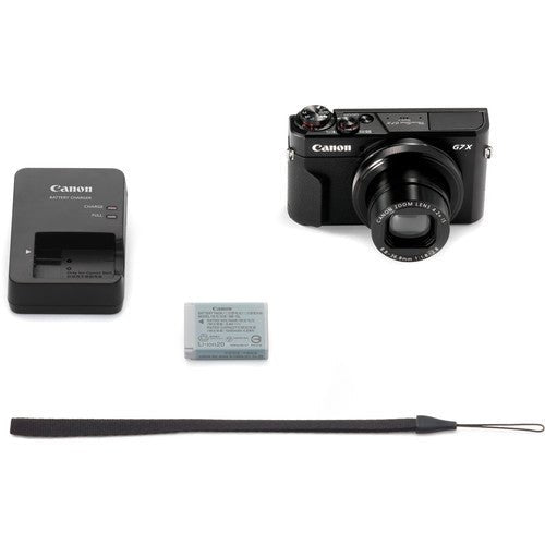 Canon PowerShot G7 X Mark II Digital Camera with 32GB SDHC Memory Card - 4K Video, 20.1MP, Wi-Fi & NFC | Perfect for Travel Photography, Vlogging & Street Shooting