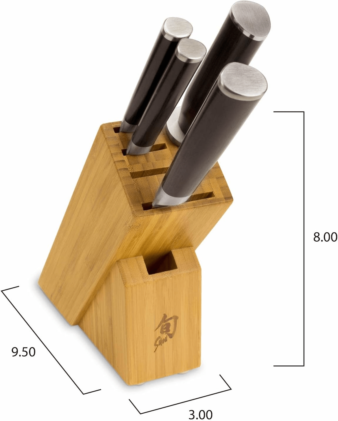 Shun Classic 5-Piece Starter Knife Block Set - Premium Japanese Kitchen Knives for Home Chefs - Perfect for Slicing, Dicing & Meal Prep