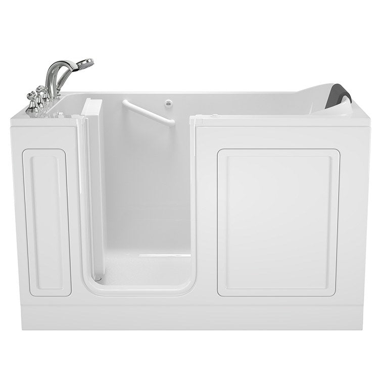 3260 Series 32W x 60L Acrylic Walk-In Whirlpool Bathtub with Left Hand Drain & Faucet - Perfect for Spa-Like Relaxation in Master Bathrooms & Luxury Home Renovations