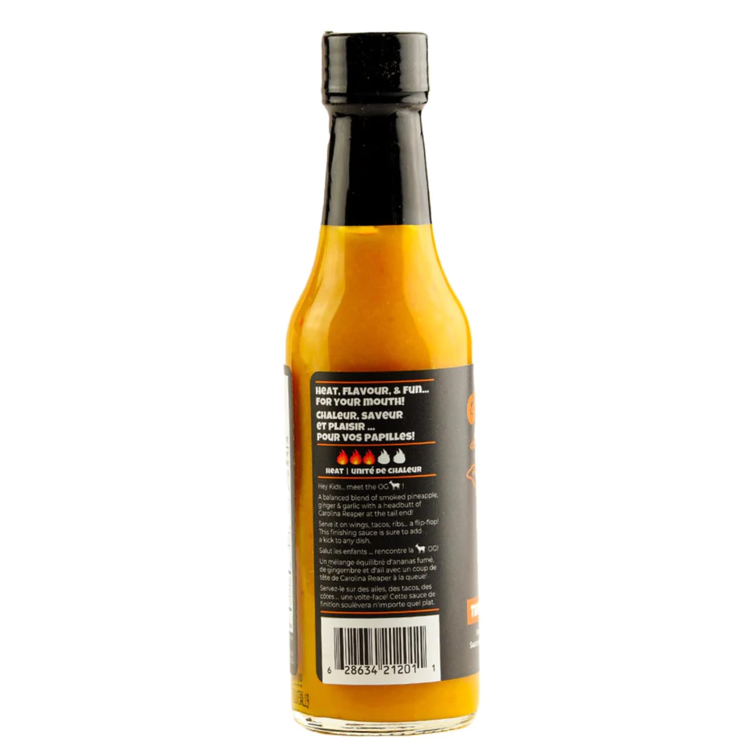 Ginger Goat Hot Sauce - The Original Spicy Goat Pepper Sauce for Tacos, Wings & BBQ | Perfect for Grilling, Cooking & Gifting