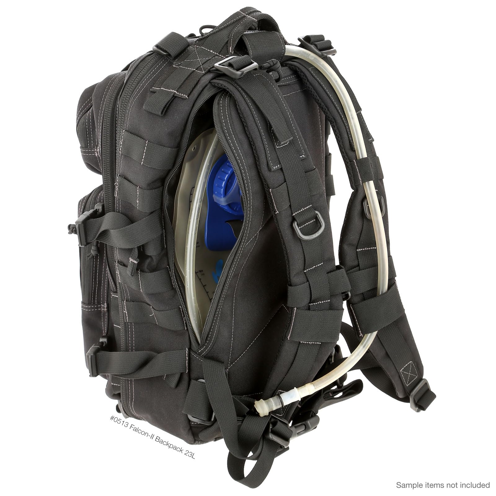 MAXPEDITION Falcon-II 23L Tactical Backpack - Military Grade MOLLE Survival Pack & Bug Out Bag for EDC, Hiking, Camping & Emergency Preparedness