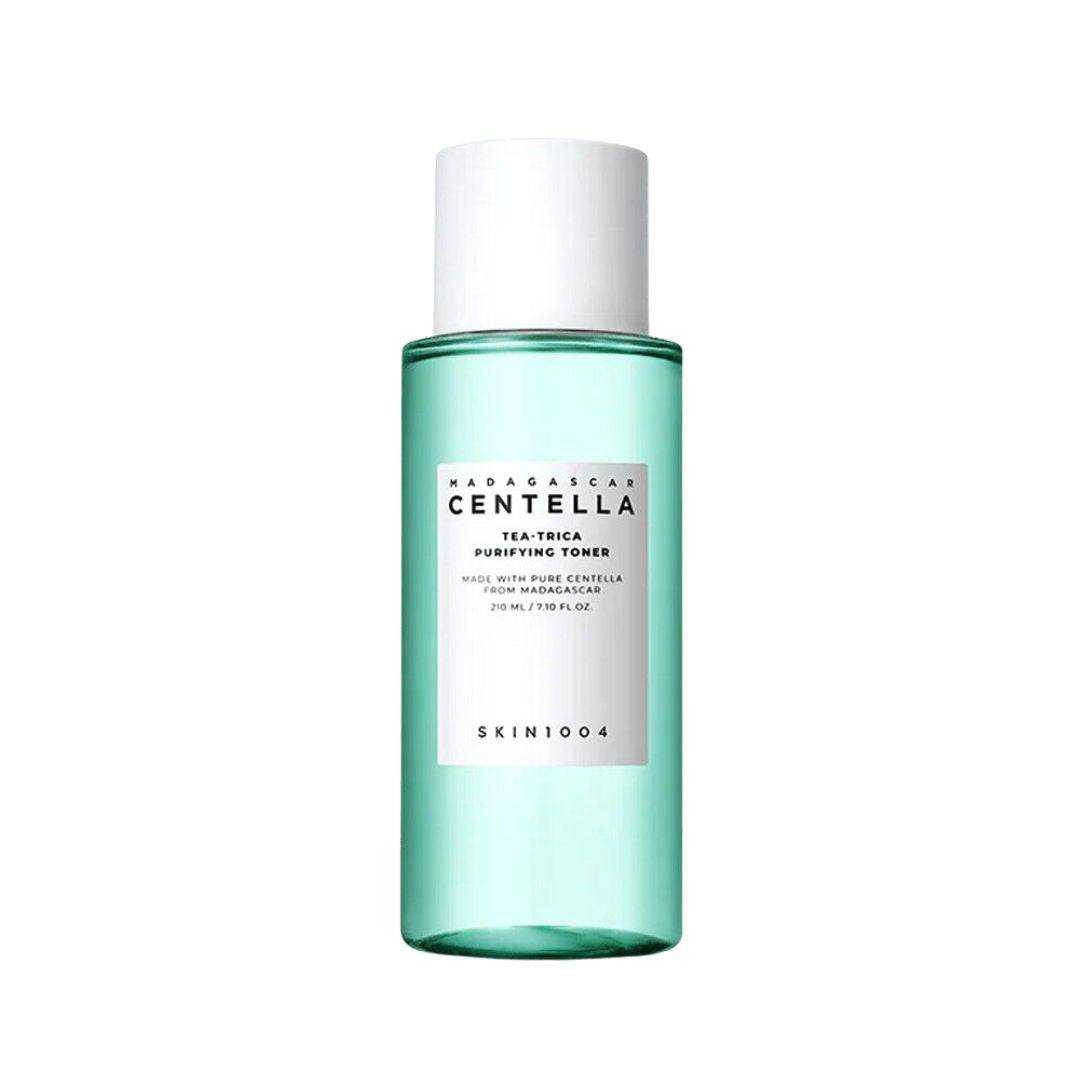 SKIN1004 Madagascar Centella Tea Trica Purifying Toner 210ml - Soothing Facial Toner for Acne-Prone & Sensitive Skin | Hydrating & Calming Korean Skincare for Daily Use