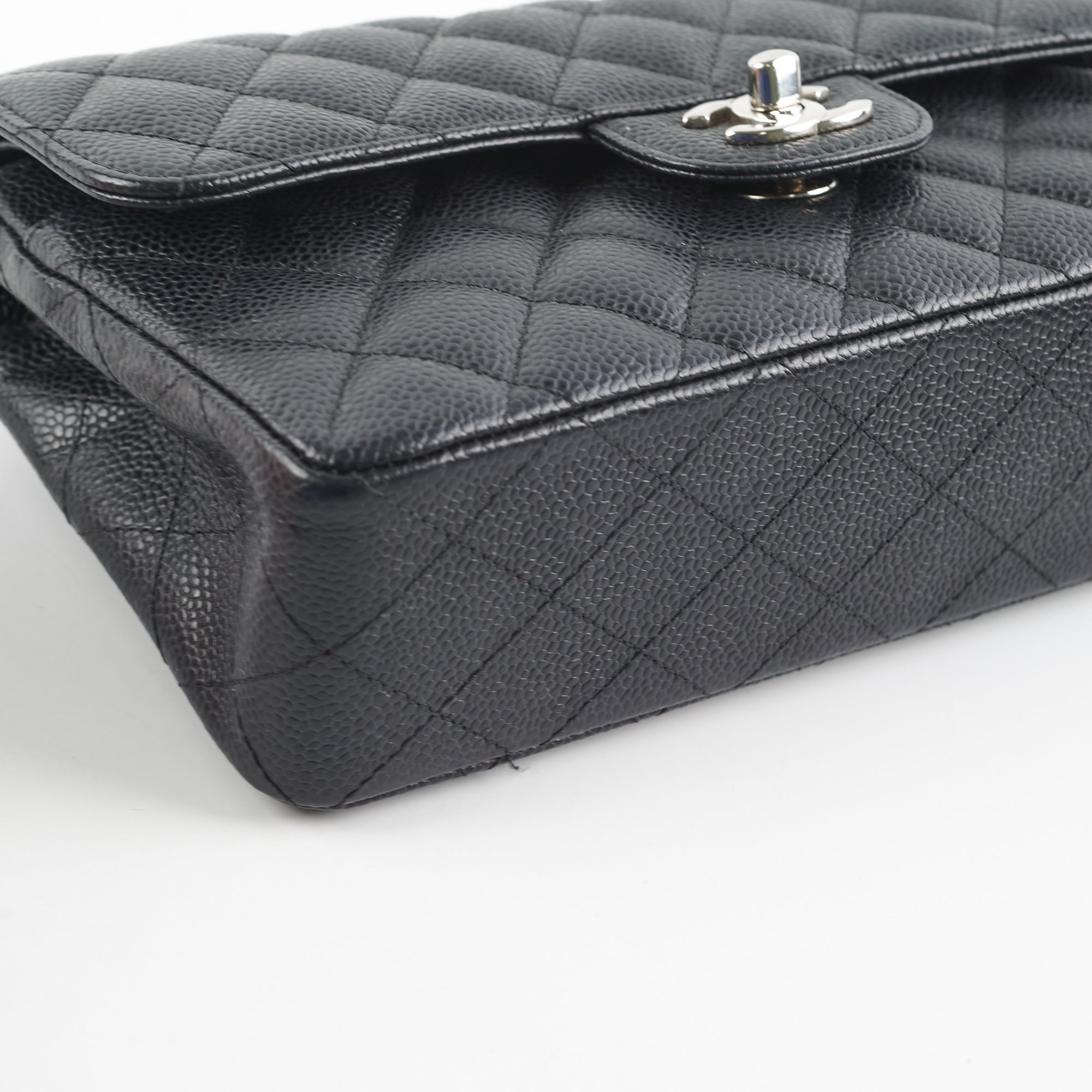 Chanel Small Caviar Classic Double Flap Bag Black 16 Series - Luxury Designer Handbag for Women, Perfect for Evening Events & Special Occasions