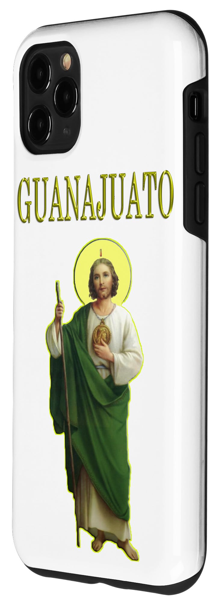 iPhone 11 Pro Max Case with Guanajuato San Judas Tadeo Design - Durable Protective Cover for Travel, Work & Daily Use