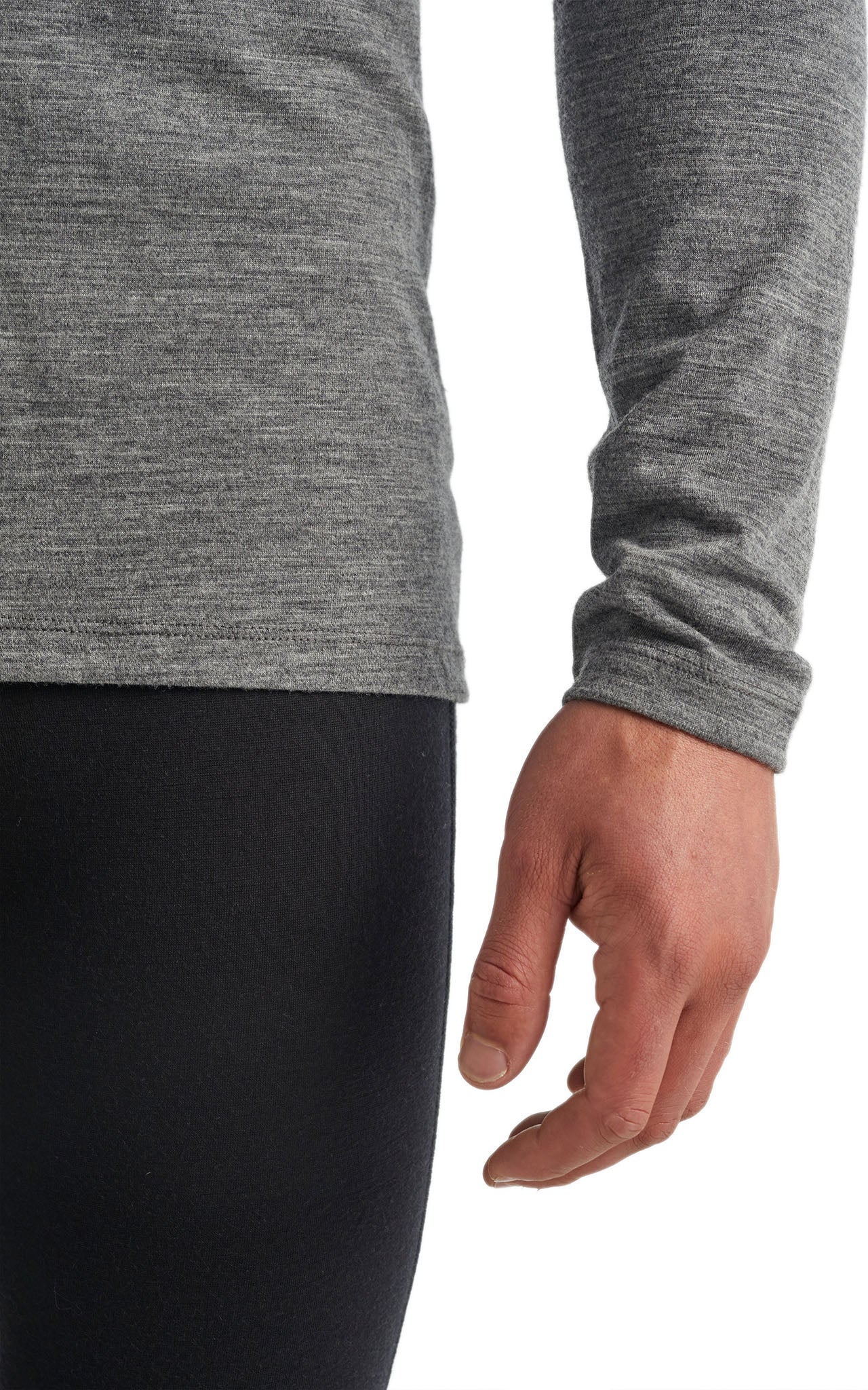 200 Oasis Long Sleeve Crew Neck T-Shirt for Men - Soft Cotton Casual Shirt - Perfect for Everyday Wear, Work & Outdoor Activities