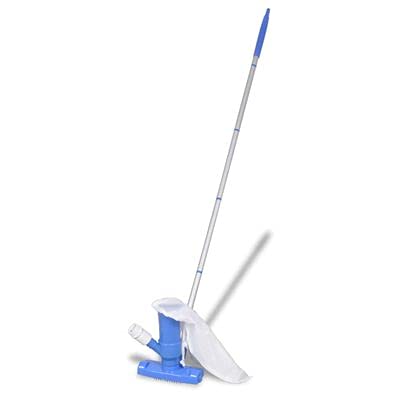 TOPINCN Portable Handheld Pool Vacuum Cleaner - Adjustable Underwater Jet Cleaner with Pole for Above Ground Pools, Hot Tubs & Garden Fountains | Ideal for Quick Cleaning & Maintenance