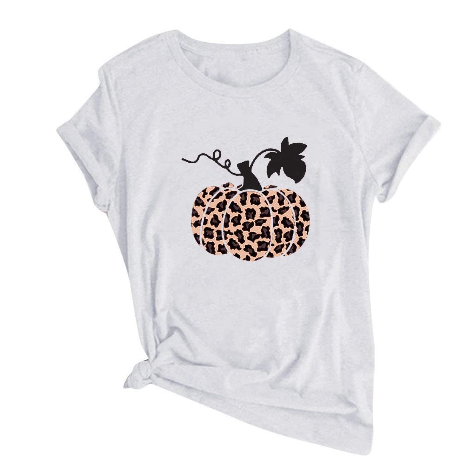 Funny Rock Hawaiian Shirts for Women - Cute Short Sleeve O-Neck Going Out Tops in White | Perfect for Beach Parties, Summer Vacations & Casual Outings