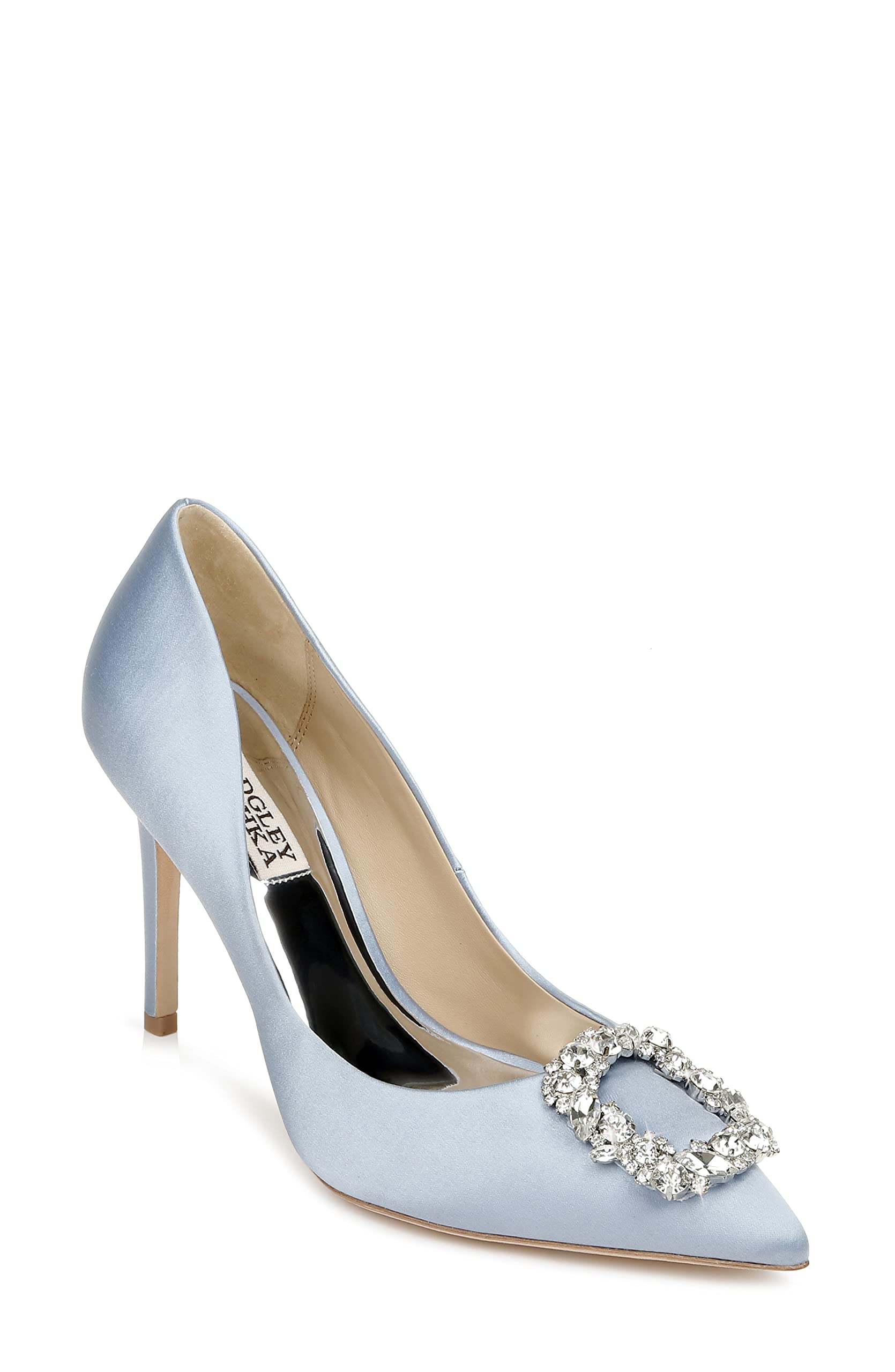 Badgley Mischka Women's Cher Pump - Elegant 3.75 Inch Stiletto Heel Dress Shoes for Women | Perfect for Weddings, Parties & Formal Occasions