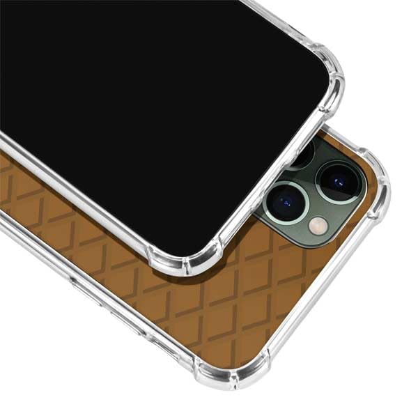 Premium Clear Phone Case for iPhone 11 Pro Max - Stylish Sneakerhead Gold Pattern Design | Slim Protective Cover | Perfect for Fashion Enthusiasts & Sneaker Lovers