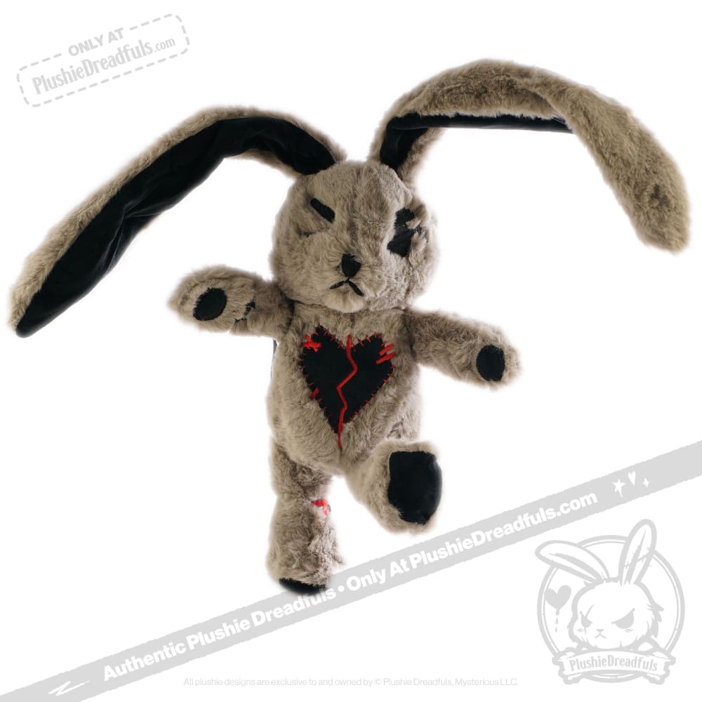 Angry Rabbit Plush Stuffed Animal - Soft Cuddly Bunny Toy for Kids & Adults | Perfect for Stress Relief, Gifts, and Home Decor
