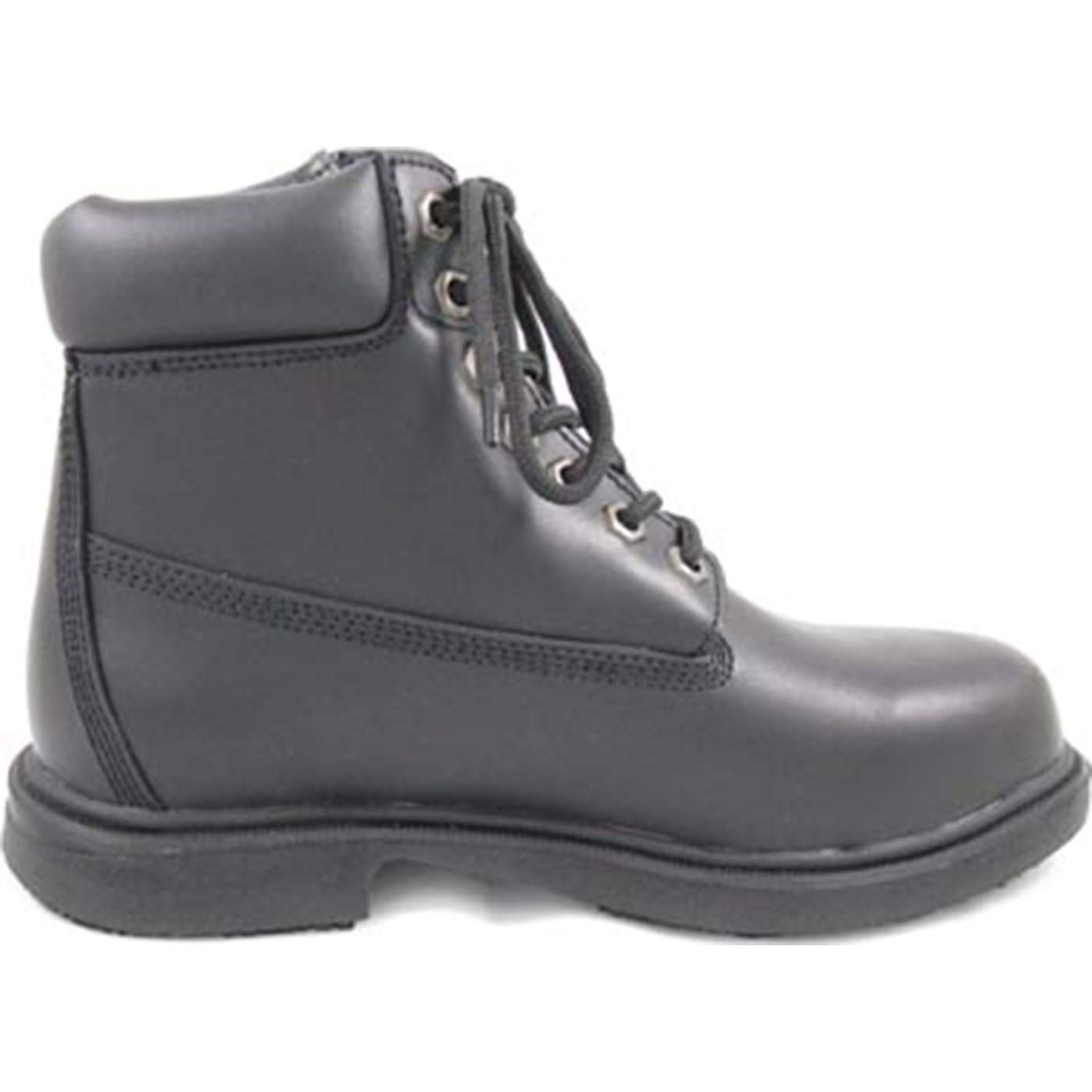 760-10W Women's Black Plain EE Width Boots - Comfortable & Stylish for Work, Outdoor & Casual Wear