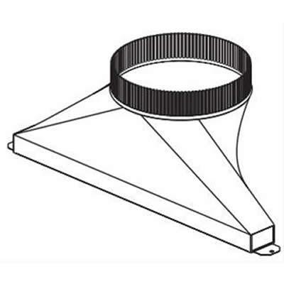 Best Ventilation Accessories Transitions AVDKD10 - High-Quality HVAC Duct Connector for Home & Commercial Use - Perfect for Airflow Management in Ductwork Systems