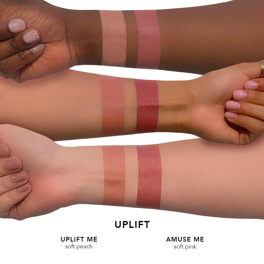Jouer Blush & Bloom Cheek + Lip Duo - Cream Blush & Lip Tint Set for Natural Glow | Perfect for Everyday Makeup & On-the-Go Touch Ups