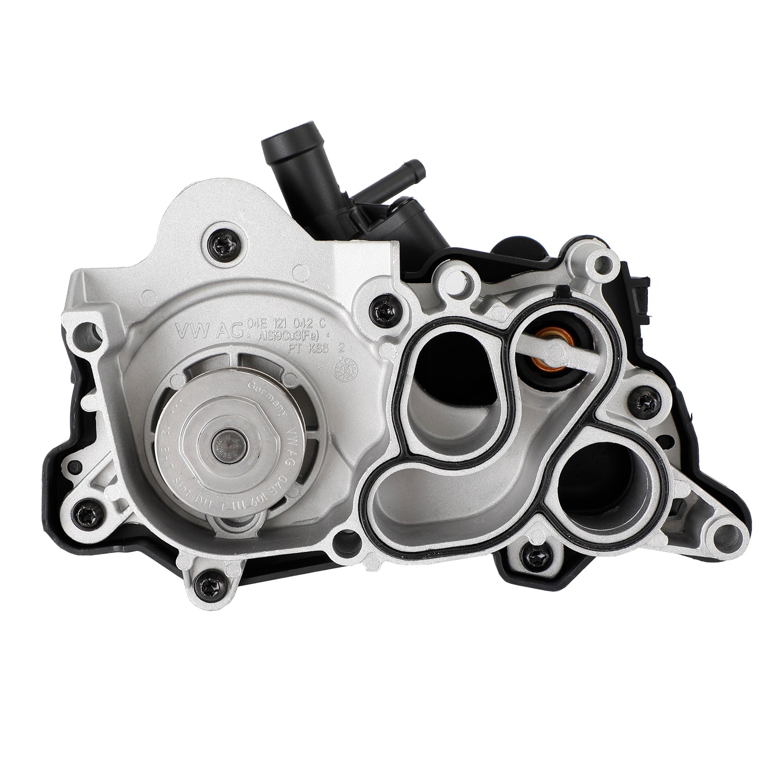 Audi A3 A1 Coolant Pump Water Pump Housing Assembly - 04E121600AL 04E121600BD 04E121121E 04E121042A 04E121600P 04E121600Q - Replacement for Engine Cooling System, DIY Car Repair & Maintenance