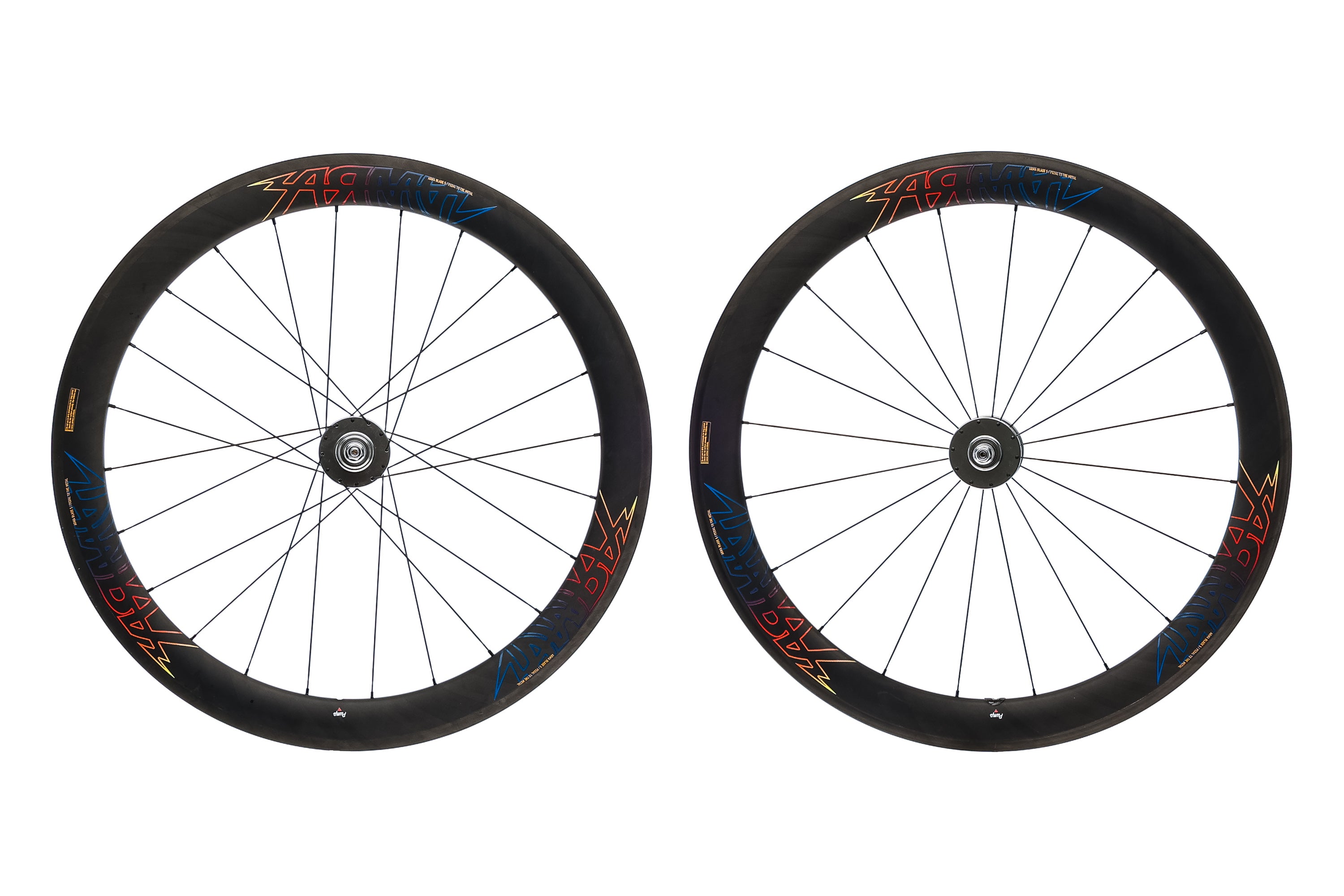 Arma Blade 5 Carbon Tubular 700c Track Wheelset - Lightweight Racing Wheels for Professional Cyclists | Perfect for Velodrome & Track Racing
