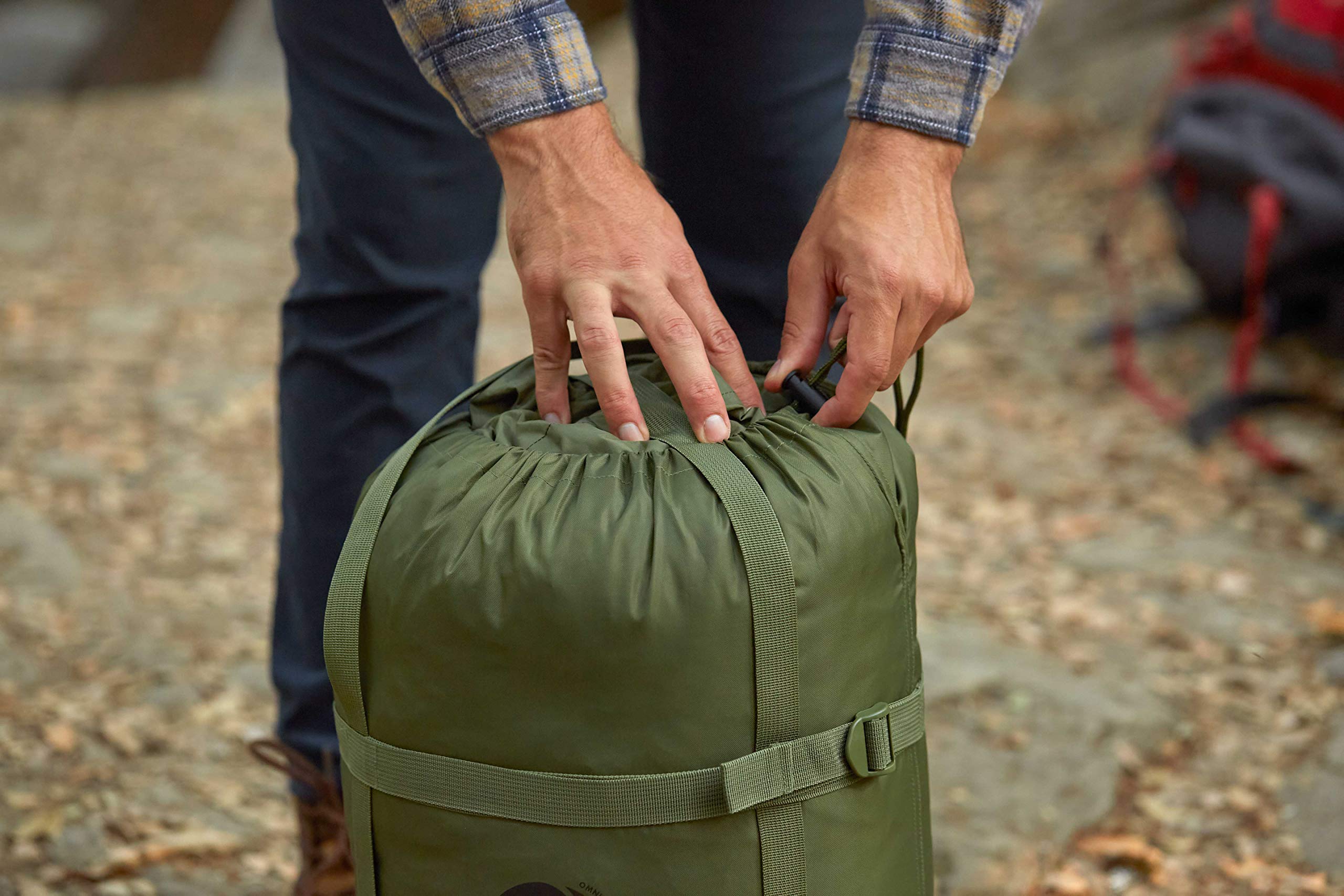 OmniCore Designs Military-Grade Compression Stuff Sack - 18L & 33L Waterproof Gear Storage for Camping, Hiking & Travel Accessories