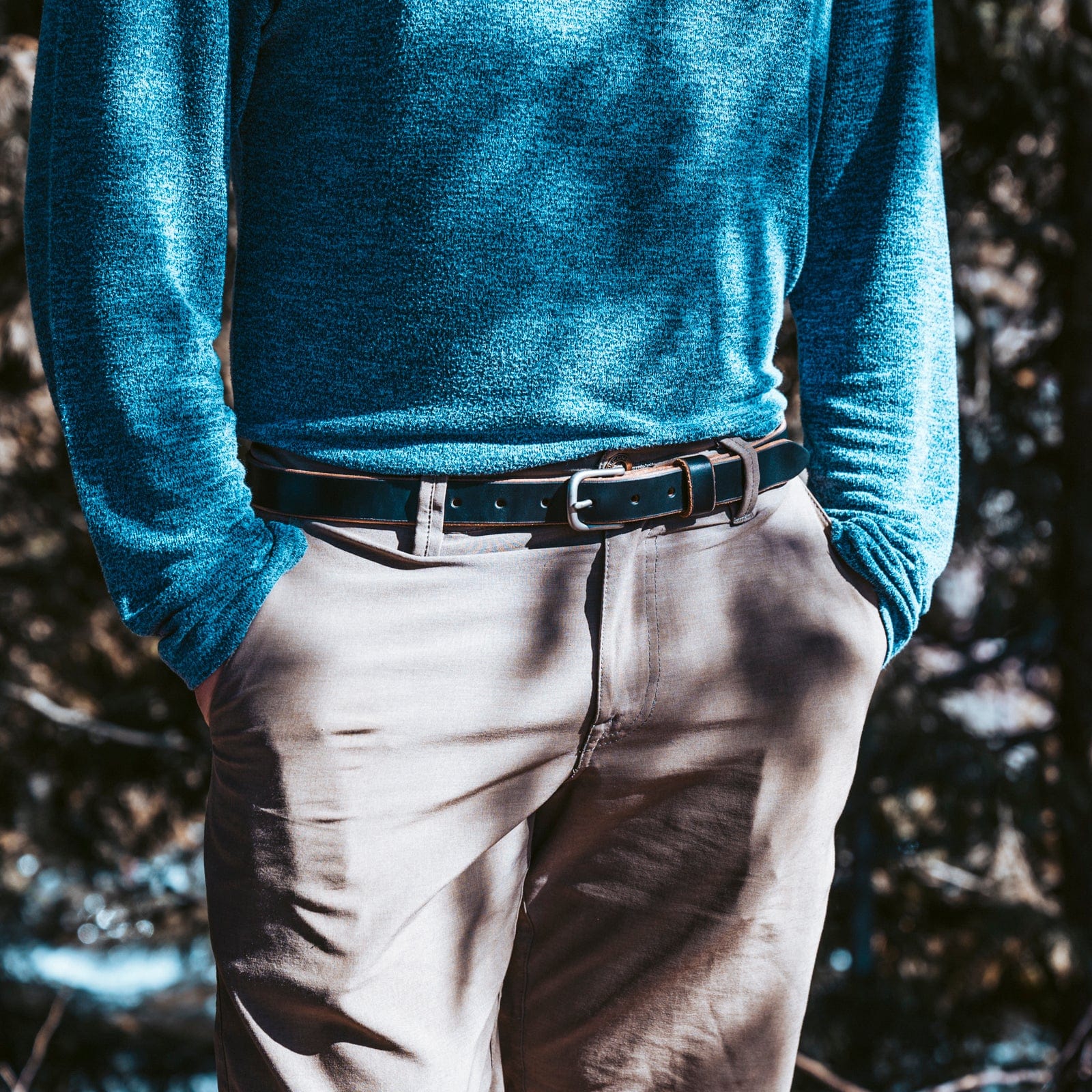 Premium Genuine Leather Belt for Men - Classic & Durable Fashion Accessory - Perfect for Casual, Business & Formal Wear