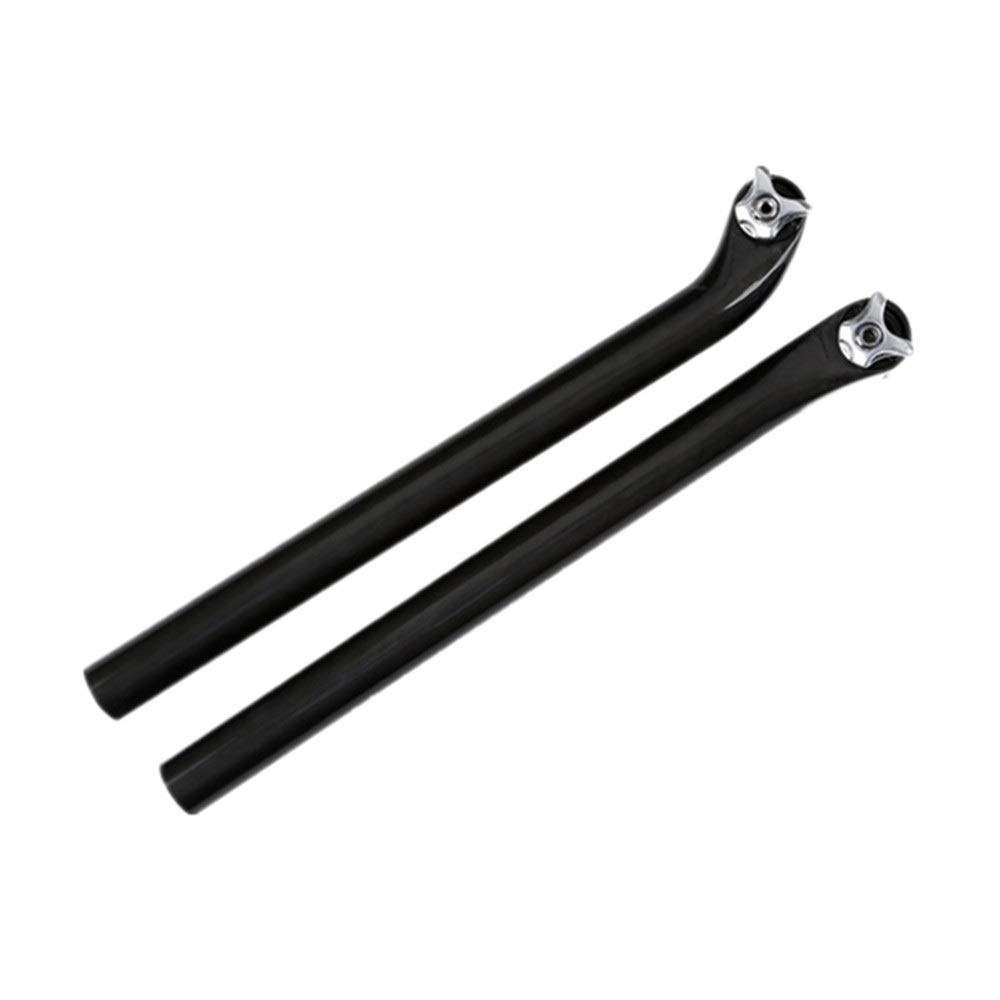 Shockproof Bicycle Seatpost - 350mm/400mm Universal Bike Seat Post Tube - Black 5° - 27.2mm Firm Size - Durable Cycling Seat Post for Road & Mountain Bikes - Perfect for Commuting, Training & Outdoor Adventures