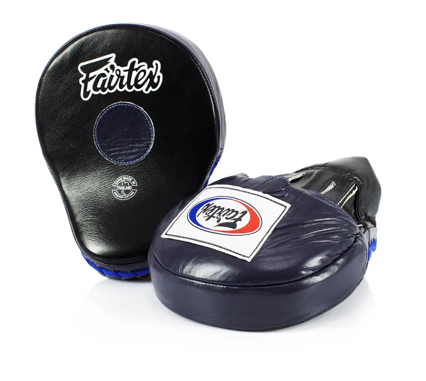 Fairtex FMV9 Contoured Focus Mitts - Premium Muay Thai & Boxing Training Pads for Kickboxing, MMA & Fitness Workouts - Ideal for Home Gym, Martial Arts & Combat Sports Training
