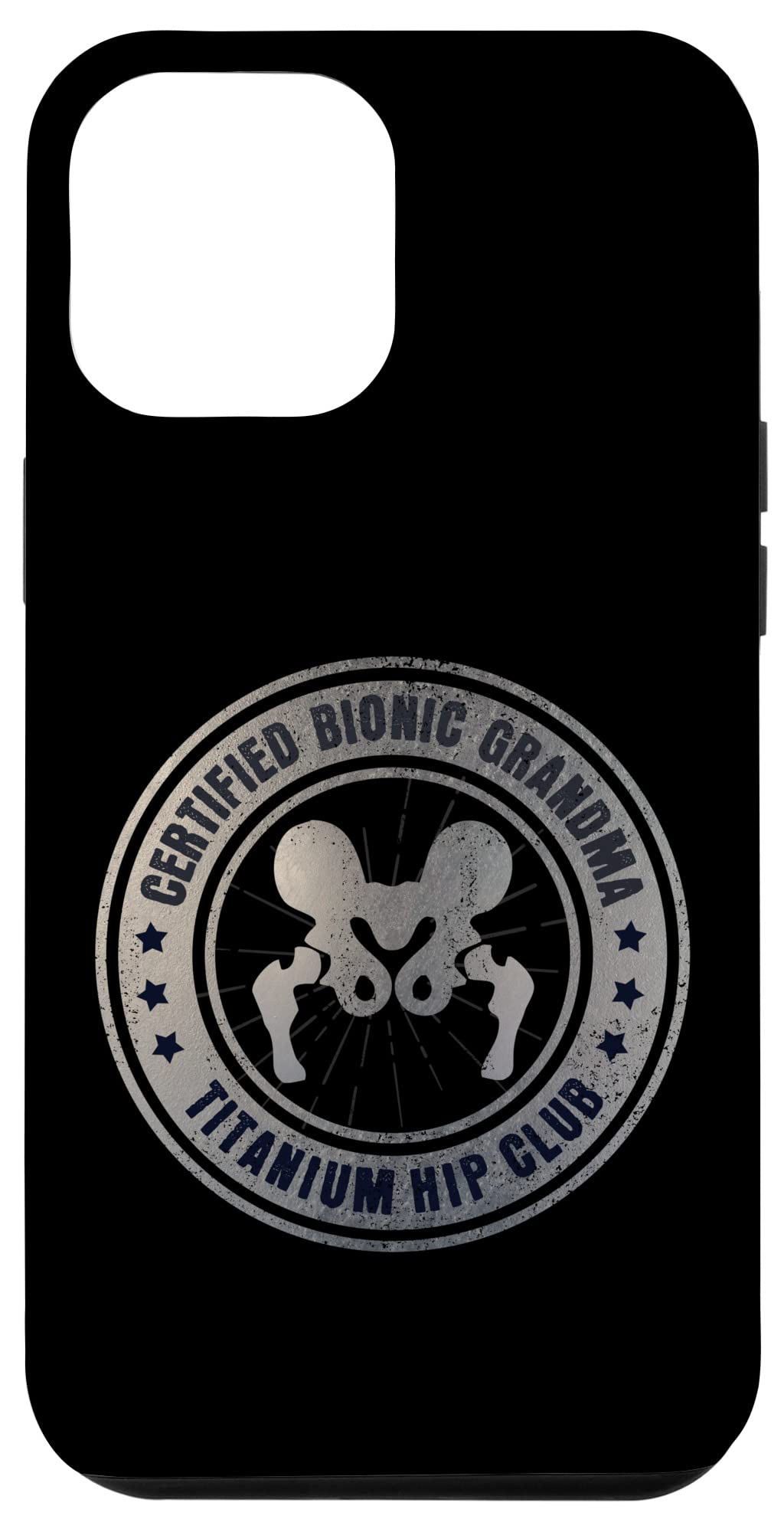 iPhone 12 Pro Max Case - Certified Shockproof Bionic Design | Perfect Gift for Grandma After Hip Surgery | Ideal for Daily Use, Travel & Recovery Period