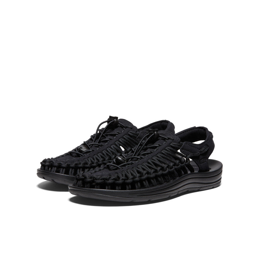 Women's UNEEK Comfortable Breathable Sneakers - Black/Black | Lightweight Walking Shoes for Women, Perfect for Running, Gym & Casual Wear