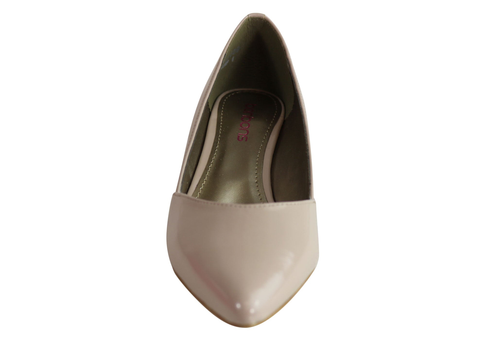 Bonbons Trump Women's Comfortable Mid Heel Pointed Toe Pump Shoes - Elegant Office & Party Dress Shoes for Professional Women