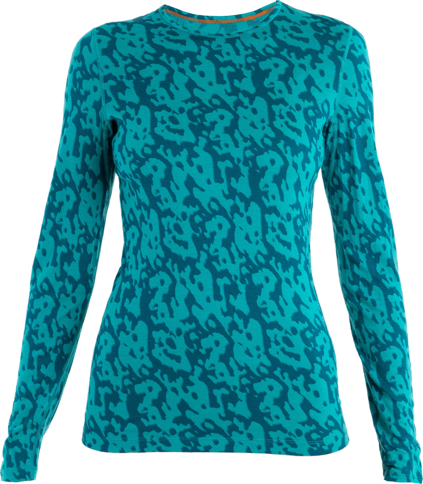 200 Oasis Macro Forms Merino Wool Long Sleeve Thermal Top for Women - Warm Winter Base Layer for Hiking, Skiing & Outdoor Activities