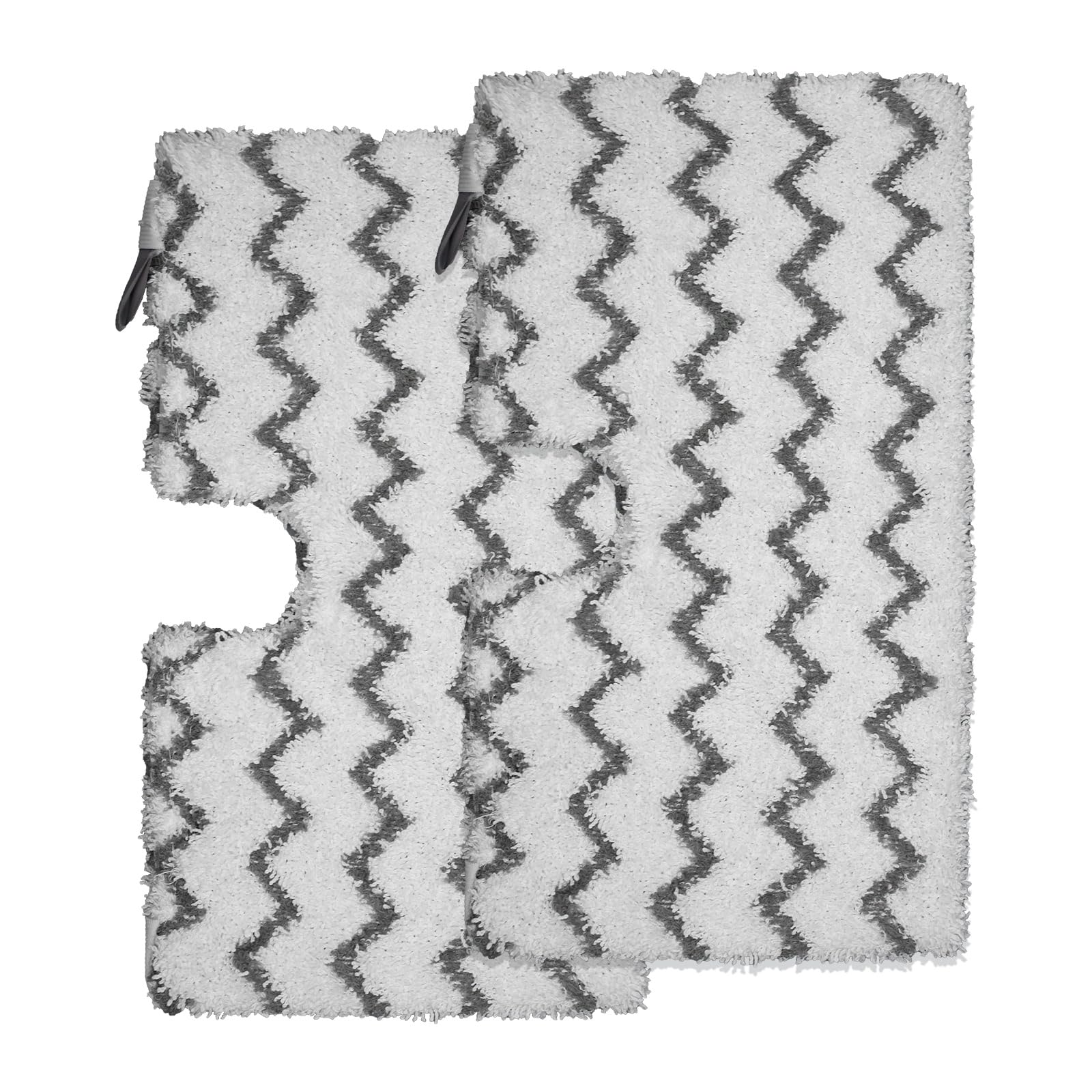 2-Pack S3501 Steam Pocket Mop Microfiber Pads Replacement for Shark Steam Mop S3501/S3601/S2901/S2902/S3550/S3801/S3901/SE450/S3601D/S3901D - Super Absorbent Cleaning Pads for All Hardwood, Tile & Laminate Floors - Perfect for Kitchen, Bathroom & Living Room Cleaning