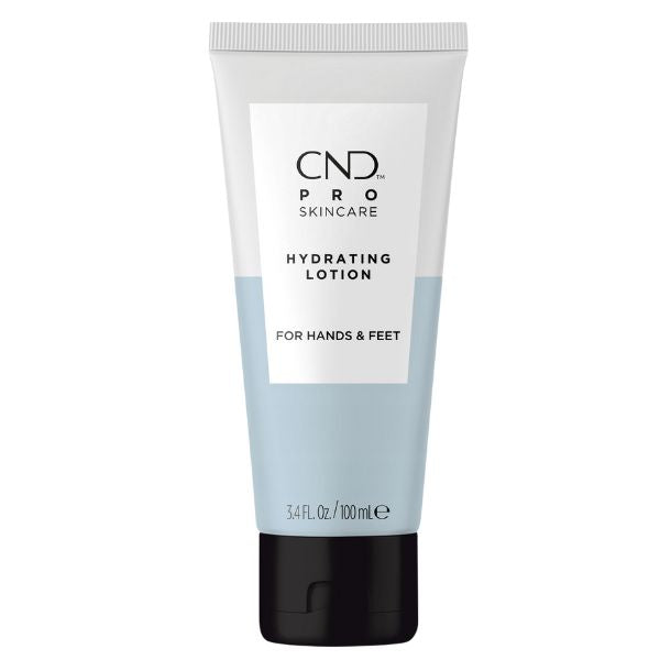 CND Hydrating Lotion for Hands and Feet 3.4oz - Moisturizing Cream for Dry Skin - Perfect for Daily Hand Care and Cracked Heel Treatment