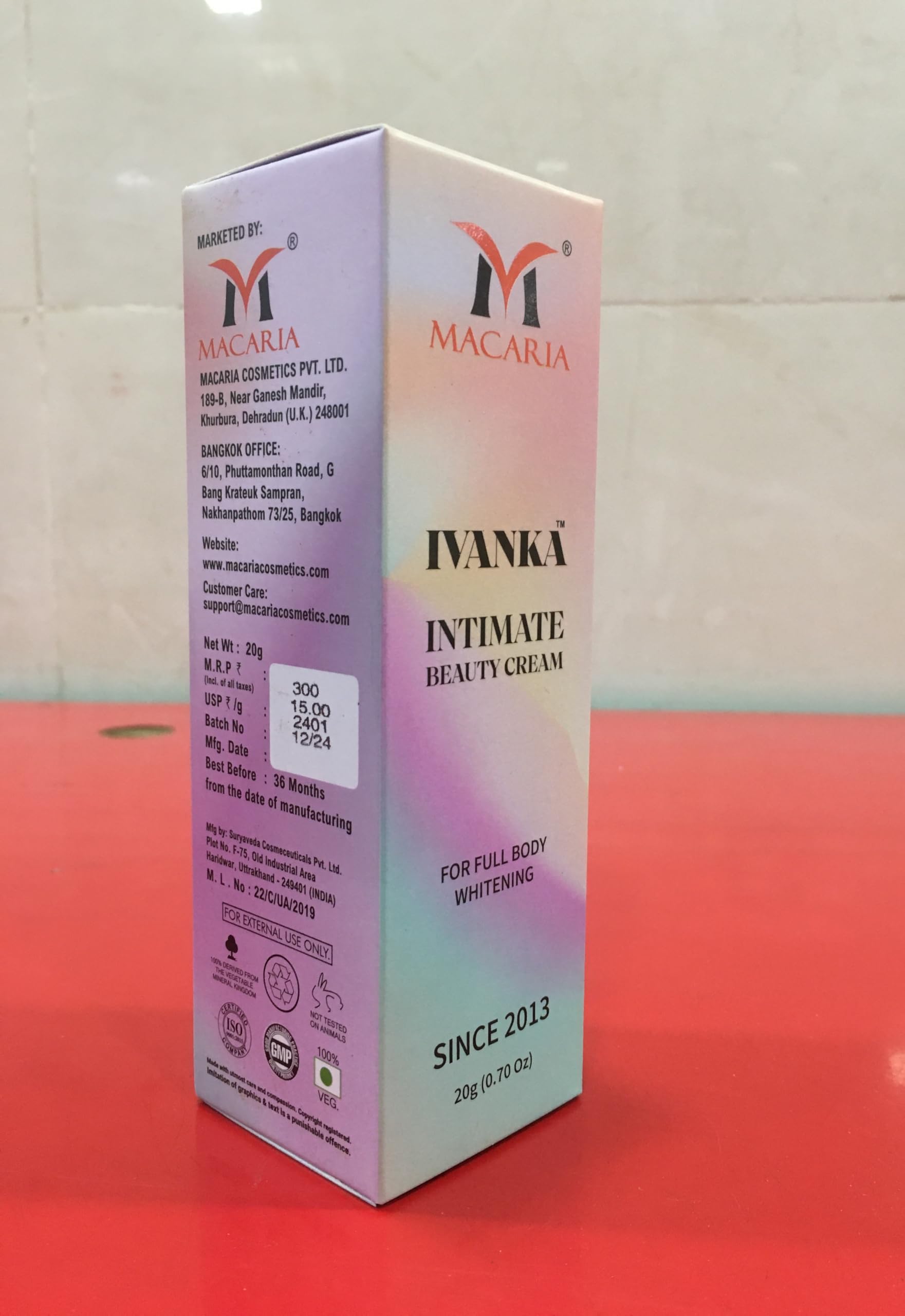 Ivanka Whitening Cream with Whitening Soap - Skin Brightening & Lightening Cream for Men & Women | Full Body Care for Face, Hands & Neck | Perfect for Daily Skincare Routine & Special Occasions