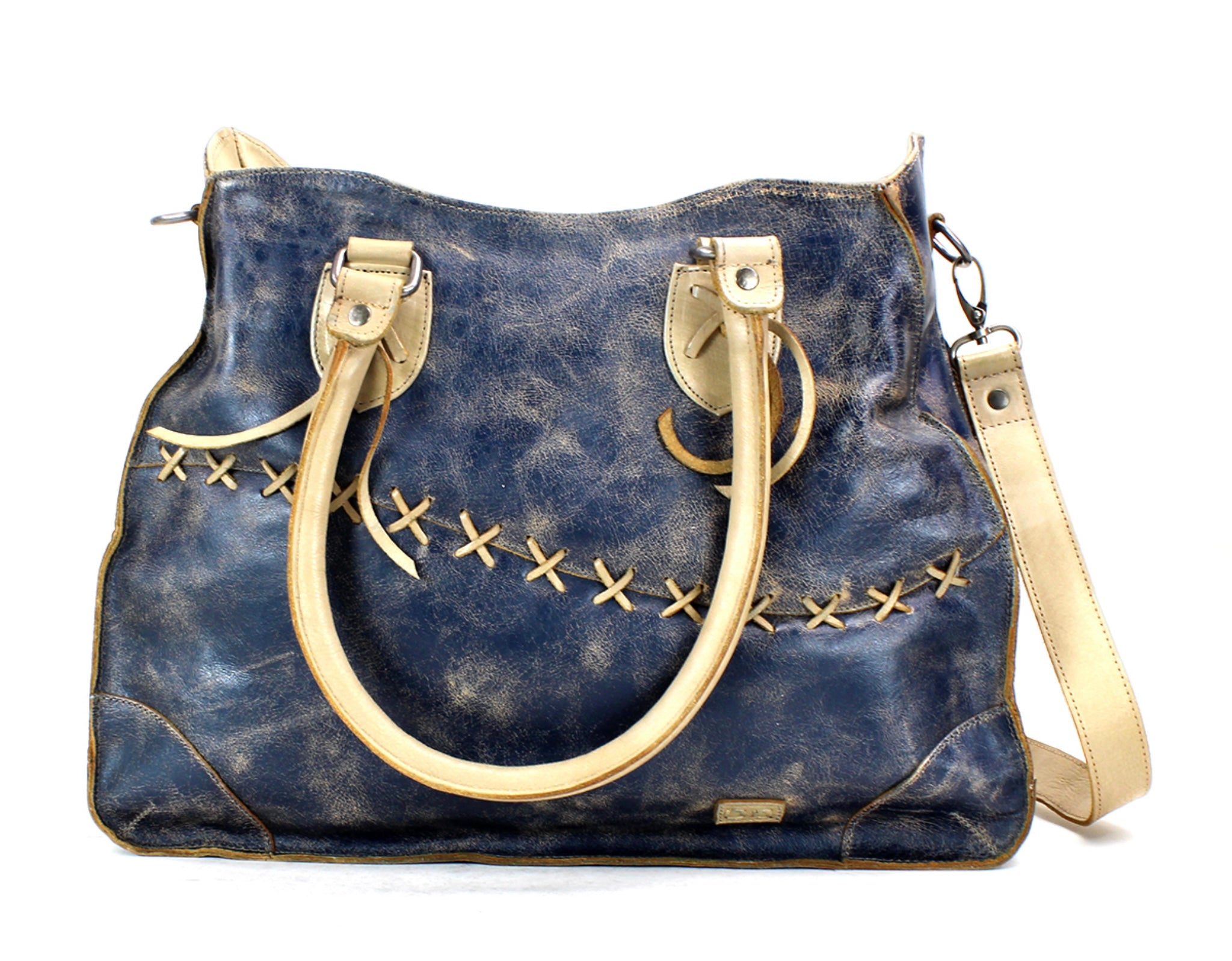 Bed|Stu Bruna Genuine Leather Handbag for Women - Stylish Crossbody Purse with Adjustable Strap - Perfect for Work, Travel & Everyday Use