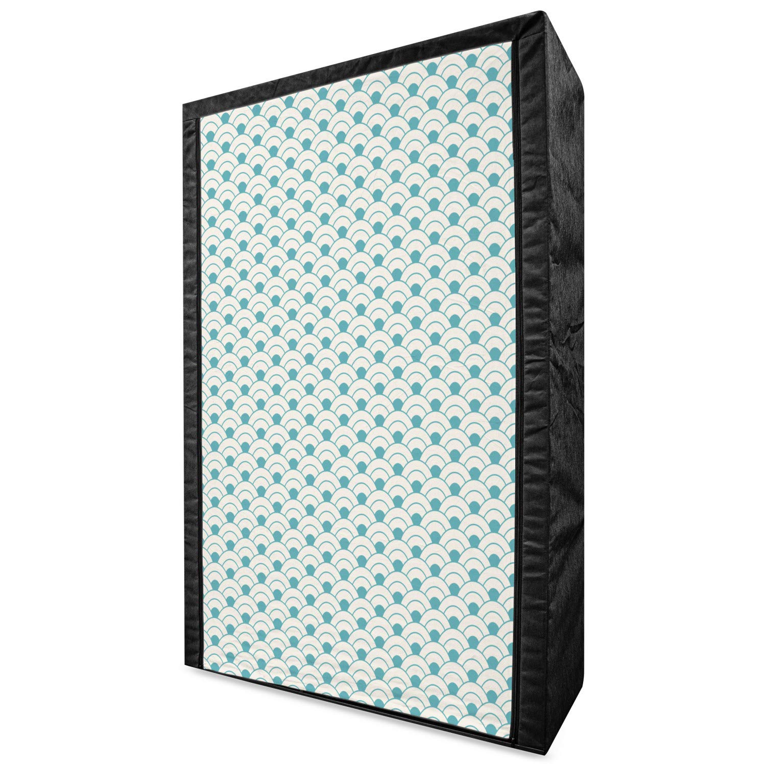 Ambesonne Ocean Themed Portable Fabric Wardrobe - 42.5