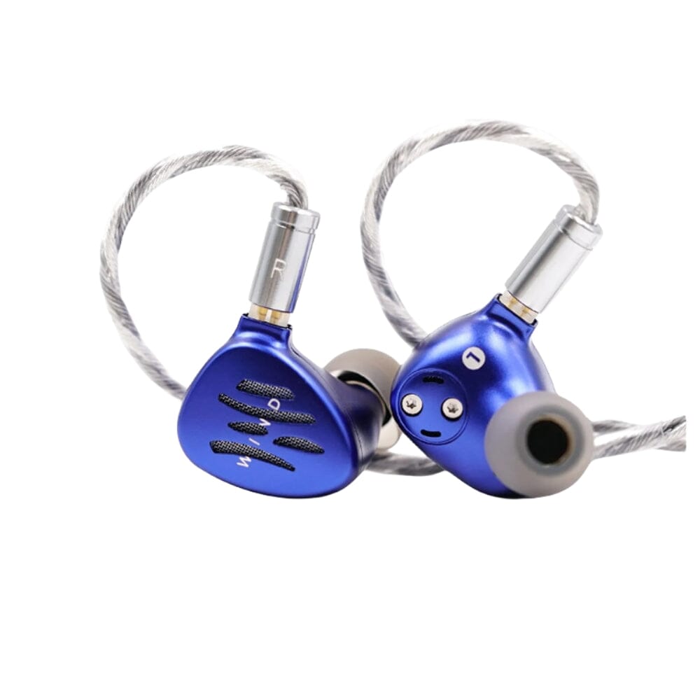 BQEYZ Weather Series WIND Bone Conduction Hybrid Dynamic Driver In-Ear Monitors - High Fidelity Audiophile Earbuds for Music, Gaming & Travel