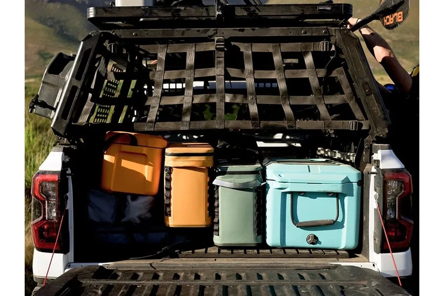 Front Runner Outfitters Pro Bed Rack Tailgate Net - Heavy Duty Truck Accessory for Secure Cargo Transport | Perfect for Off-Road Adventures & Camping Gear Storage